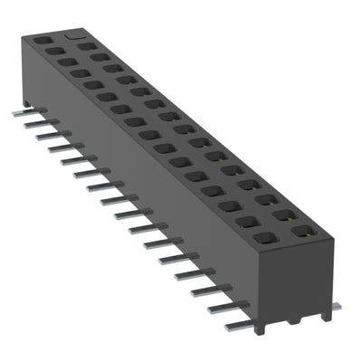 MMS-116-02-L-DV-32 by Samtec Inc. - CONNECTOR RECPT 32POS 0.079 GOLD SMD