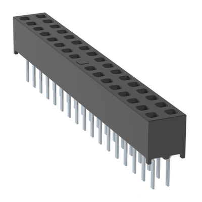 MMS-117-01-L-DV-17 by Samtec Inc. - CONNECTOR RECPT 34POS 0.079 GOLD PCB
