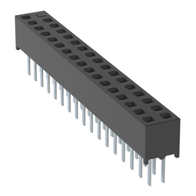 MMS-117-01-L-DV-34 by Samtec Inc. - CONNECTOR RECPT 34POS 0.079 GOLD PCB