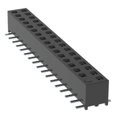 MMS-117-02-L-DV-01 by Samtec Inc. - CONNECTOR RECPT 34POS 0.079 GOLD SMD