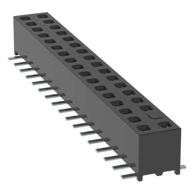 MMS-117-02-L-DV-04-TR by Samtec Inc. - CONNECTOR RECPT 34POS 0.079 GOLD SMD