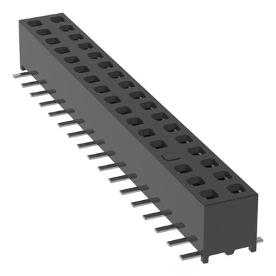 MMS-117-02-L-DV-07-M-TR by Samtec Inc. - CONNECTOR RECPT 34POS 0.079 GOLD SMD