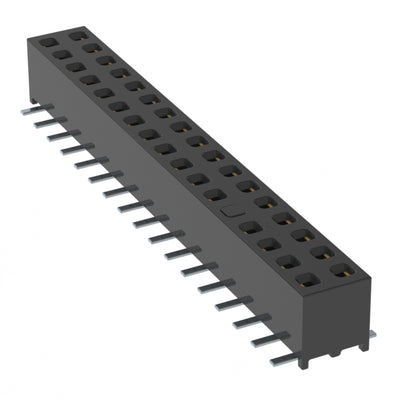 MMS-117-02-L-DV-09-M-TR by Samtec Inc. - CONNECTOR RECPT 34POS 0.079 GOLD SMD