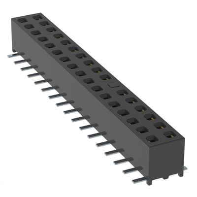 MMS-117-02-L-DV-14 by Samtec Inc. - CONNECTOR RECPT 34POS 0.079 GOLD SMD