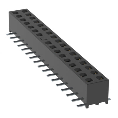 MMS-117-02-L-DV-19-P-TR by Samtec Inc. - CONNECTOR RECPT 34POS 0.079 GOLD SMD