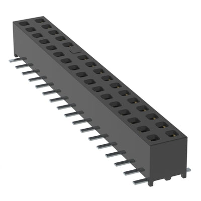 MMS-117-02-L-DV-24 by Samtec Inc. - CONNECTOR RECPT 34POS 0.079 GOLD SMD