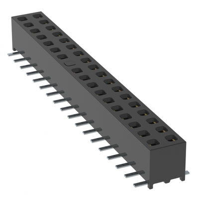MMS-118-02-L-DV-21 by Samtec Inc. - CONNECTOR RECPT 36POS 0.079 GOLD SMD