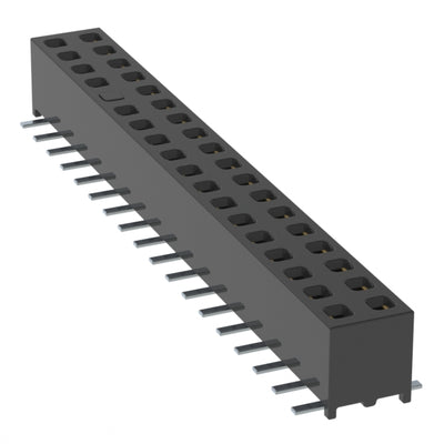 MMS-118-02-L-DV-27-K-TR by Samtec Inc. - CONNECTOR RECPT 36POS 0.079 GOLD SMD