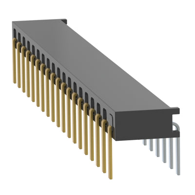 MMS-119-01-L-SH-01 by Samtec Inc. - CONNECTOR RECPT 19P 0.079 GOLD PCB R/A
