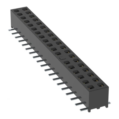MMS-119-02-L-DV-13 by Samtec Inc. - CONNECTOR RECPT 38POS 0.079 GOLD SMD
