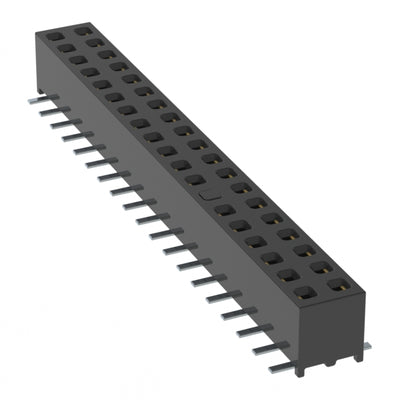 MMS-119-02-F-DV-13-K-TR by Samtec Inc. - CONNECTOR RECPT 38POS 0.079 GOLD SMD