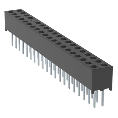 MMS-120-01-L-DV-32 by Samtec Inc. - CONNECTOR RECPT 40POS 0.079 GOLD PCB