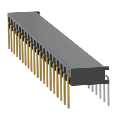 MMS-120-01-L-SH-01 by Samtec Inc. - CONNECTOR RECPT 20P 0.079 GOLD PCB R/A