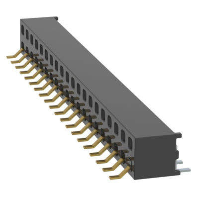 MMS-120-02-L-DH-01 by Samtec Inc. - CONNECTOR RECPT 40P 0.079 GOLD SMD R/A