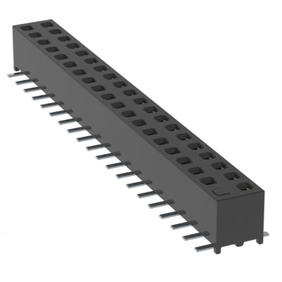 MMS-120-02-L-DV-01-M by Samtec Inc. - CONNECTOR RECPT 40POS 0.079 GOLD SMD