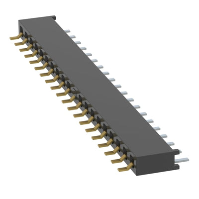 MMS-120-02-L-SH-10 by Samtec Inc. - CONNECTOR RECPT 20P 0.079 GOLD SMD R/A