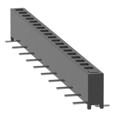 MMS-120-02-L-SV-01-P-TR by Samtec Inc. - CONNECTOR RECPT 20POS 0.079 GOLD SMD