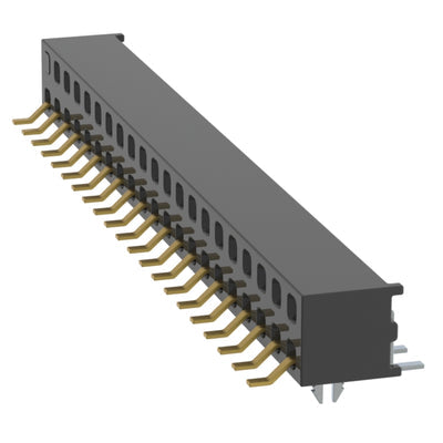 MMS-121-02-L-DH-LC-42 by Samtec Inc. - CONNECTOR RECPT 42P 0.079 GOLD SMD R/A