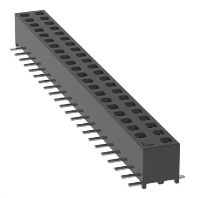 MMS-122-02-L-DV-01-M by Samtec Inc. - CONNECTOR RECPT 44POS 0.079 GOLD SMD