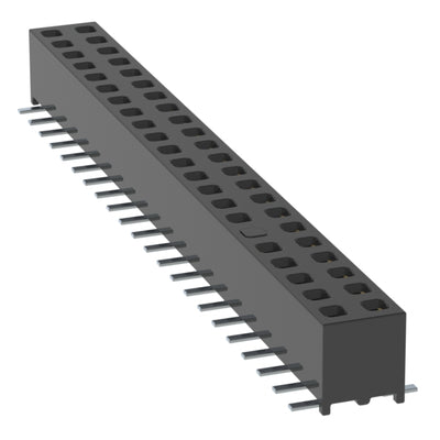 MMS-122-02-L-DV-11 by Samtec Inc. - CONNECTOR RECPT 44POS 0.079 GOLD SMD