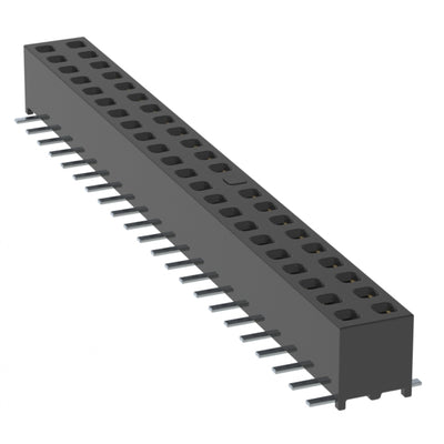 MMS-122-02-S-DV-20 by Samtec Inc. - CONNECTOR RECPT 44POS 0.079 GOLD SMD