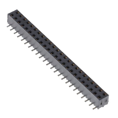 MMS-124-02-L-DV-M by Samtec Inc. - CONNECTOR RECPT 48POS 0.079 GOLD SMD