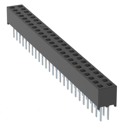 MMS-125-01-L-DV-36 by Samtec Inc. - CONNECTOR RECPT 50POS 0.079 GOLD PCB