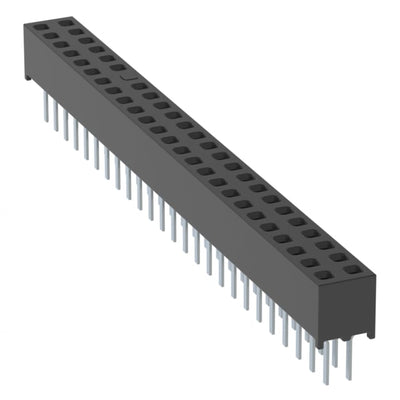 MMS-125-01-L-DV-38 by Samtec Inc. - CONNECTOR RECPT 50POS 0.079 GOLD PCB