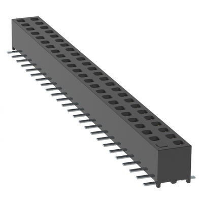 MMS-125-02-L-DV-01 by Samtec Inc. - CONNECTOR RECPT 50POS 0.079 GOLD SMD
