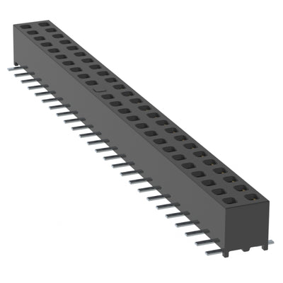 MMS-125-02-L-DV-29-P by Samtec Inc. - CONNECTOR RECPT 50POS 0.079 GOLD SMD
