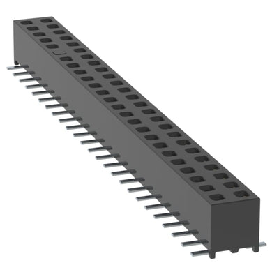MMS-125-02-L-DV-39-TR by Samtec Inc. - CONNECTOR RECPT 50POS 0.079 GOLD SMD