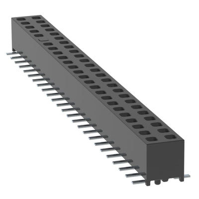 MMS-125-02-F-DV-A-39 by Samtec Inc. - CONNECTOR RECPT 50POS 0.079 GOLD SMD