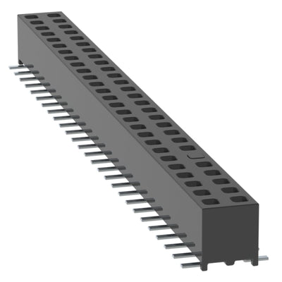MMS-127-02-L-DV-12-P-TR by Samtec Inc. - CONNECTOR RECPT 54POS 0.079 GOLD SMD