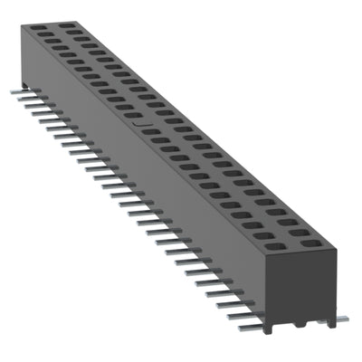 MMS-127-02-L-DV-27-P by Samtec Inc. - CONNECTOR RECPT 54POS 0.079 GOLD SMD