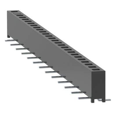 MMS-127-02-L-SV-26 by Samtec Inc. - CONNECTOR RECPT 27POS 0.079 GOLD SMD
