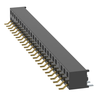 MMS-125-02-L-DH-08 by Samtec Inc. - CONNECTOR RECPT 50P 0.079 GOLD SMD R/A