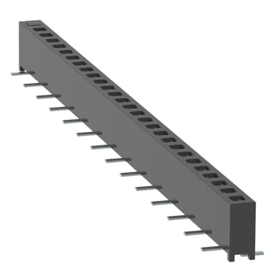 MMS-128-02-L-SV-28 by Samtec Inc. - CONNECTOR RECPT 28POS 0.079 GOLD SMD