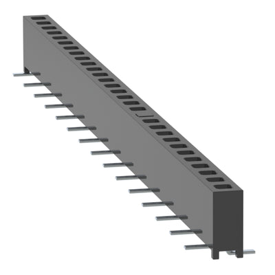 MMS-130-02-L-SV-12-P-TR by Samtec Inc. - CONNECTOR RECPT 30POS 0.079 GOLD SMD