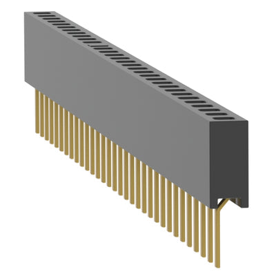 MMS-132-01-F-SV-21 by Samtec Inc. - CONNECTOR RECPT 32POS 0.079 GOLD PCB