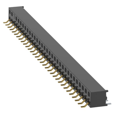 MMS-132-02-L-DH-60-TR by Samtec Inc. - CONNECTOR RECPT 64P 0.079 GOLD SMD R/A