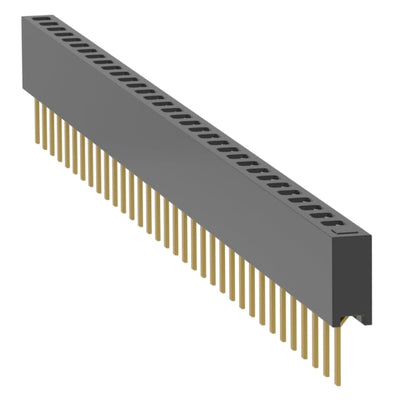 MMS-134-01-L-SV-01 by Samtec Inc. - CONNECTOR RECPT 34POS 0.079 GOLD PCB