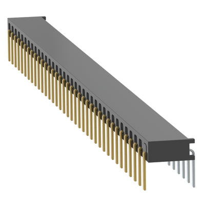 MMS-136-01-L-SH-01 by Samtec Inc. - CONNECTOR RECPT 36P 0.079 GOLD PCB R/A