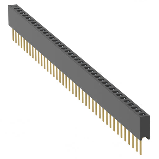 MMS-140-01-L-SV-40 by Samtec Inc. - CONNECTOR RECPT 40POS 0.079 GOLD PCB
