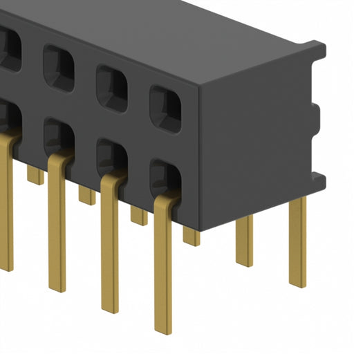 MMS-140-01-H-DH by Samtec Inc. - CONNECTOR RECPT 80P 0.079 GOLD PCB R/A
