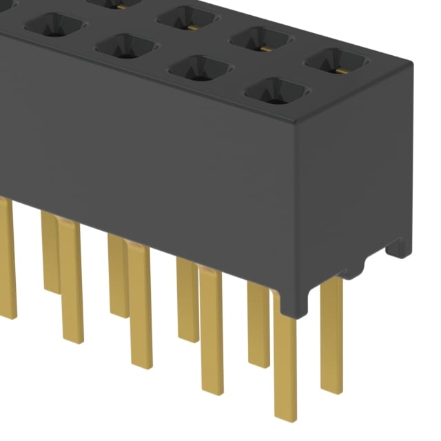 MMS-128-01-H-DV by Samtec Inc. - CONNECTOR RECPT 56POS 0.079 GOLD PCB