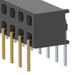 MMS-110-01-F-DH by Samtec Inc. - CONNECTOR RECPT 20P 0.079 GOLD PCB R/A