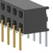 MMS-114-01-LM-DH by Samtec Inc. - CONNECTOR RECPT 28P 0.079 GOLD PCB R/A