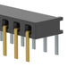 MMS-126-01-L-SH by Samtec Inc. - CONNECTOR RECPT 26P 0.079 GOLD PCB R/A