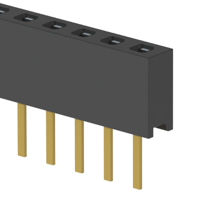MMS-114-01-S-SV by Samtec Inc. - CONNECTOR RECPT 14POS 0.079 GOLD PCB