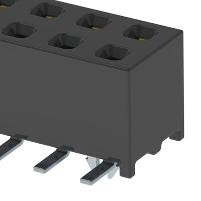 MMS-120-02-F-DV-LC by Samtec Inc. - CONNECTOR RECPT 40POS 0.079 GOLD SMD